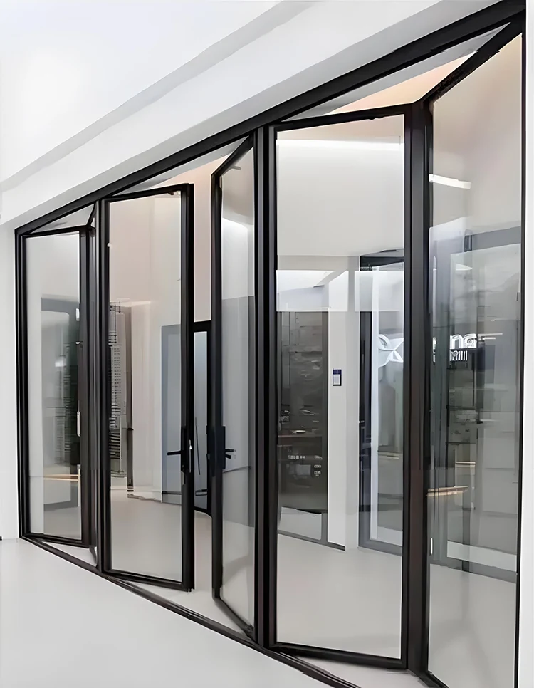 Aluminum Folding Glass Door